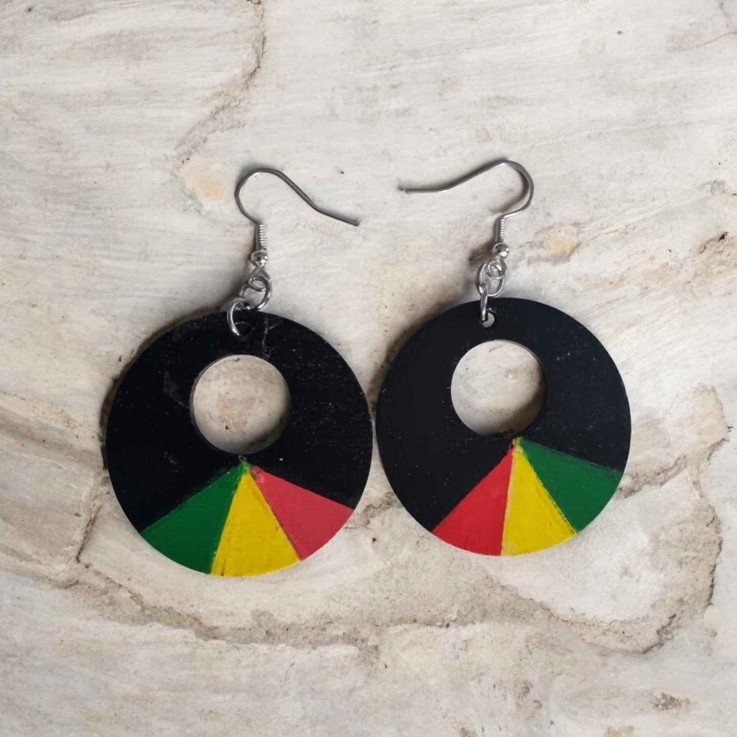 Rasta Dangle Earrings