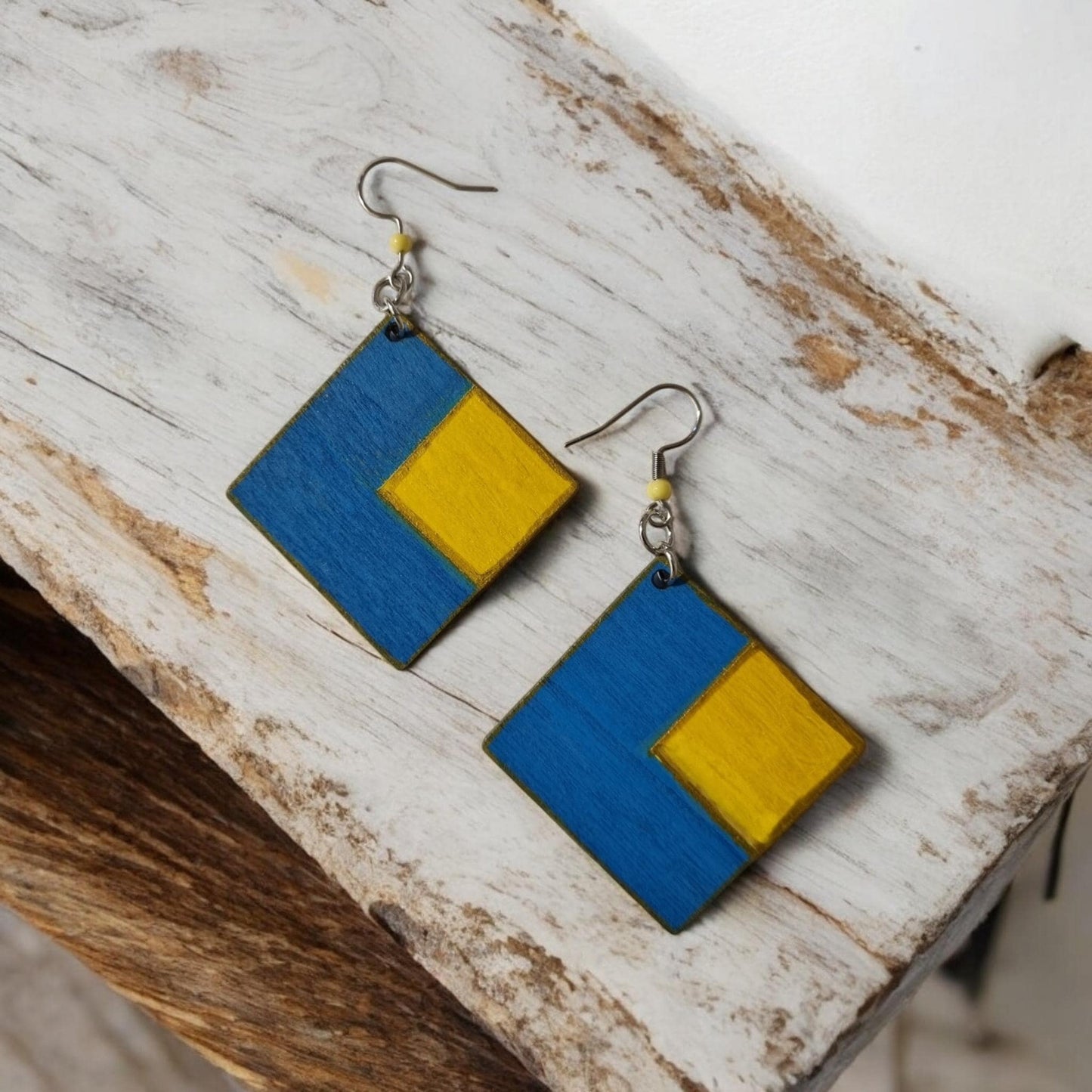 Abstract Style Dangle Earrings