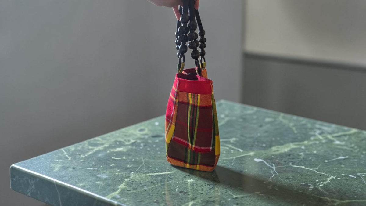 Madras Ladies Tote