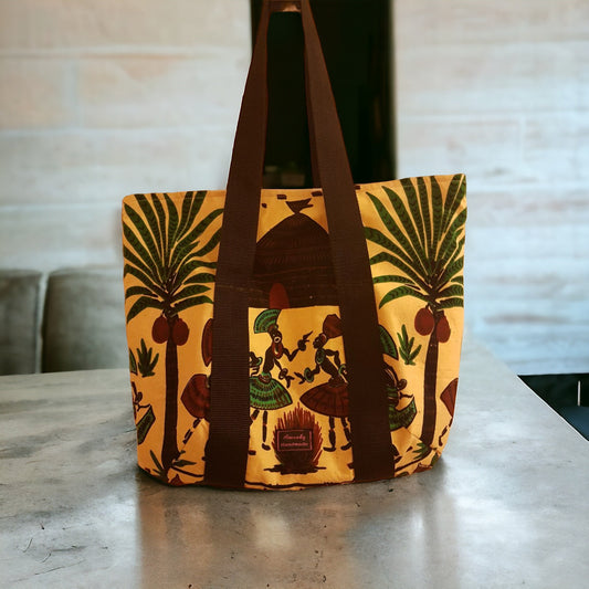 African Theme Tote