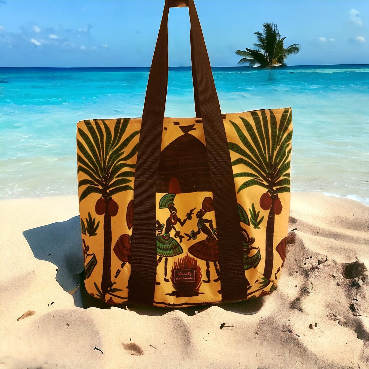 African Theme Tote