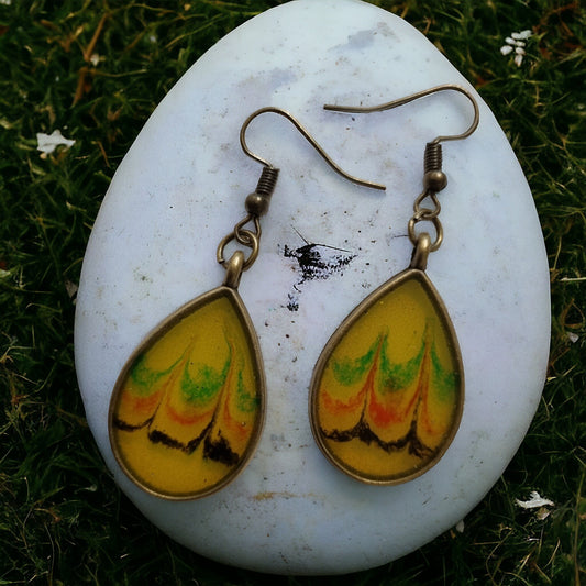 Rasta Dangle Earrings