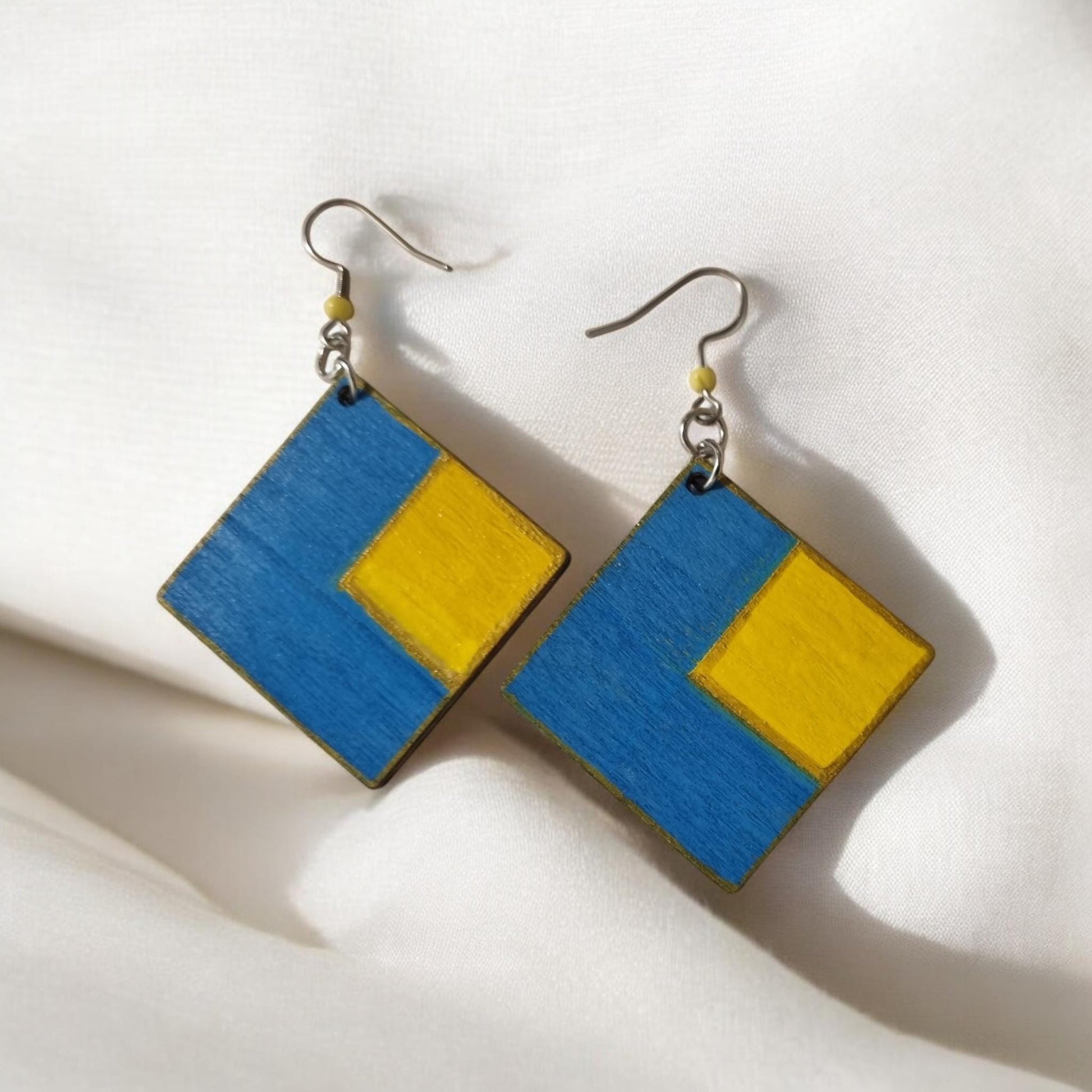 Abstract Style Dangle Earrings