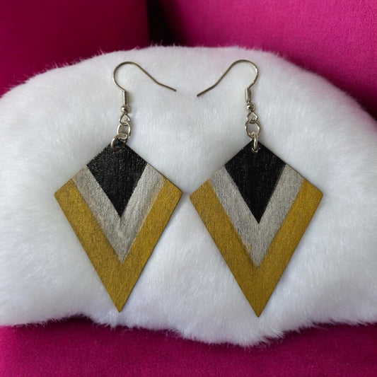 Abstract Style Dangle Earrings