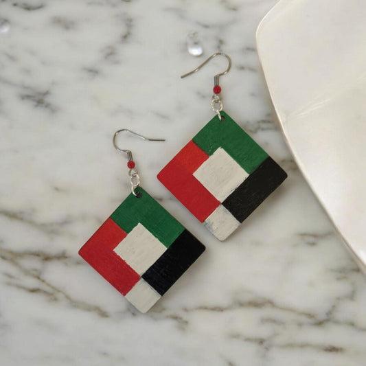 Abstract Style Dangle Earrings