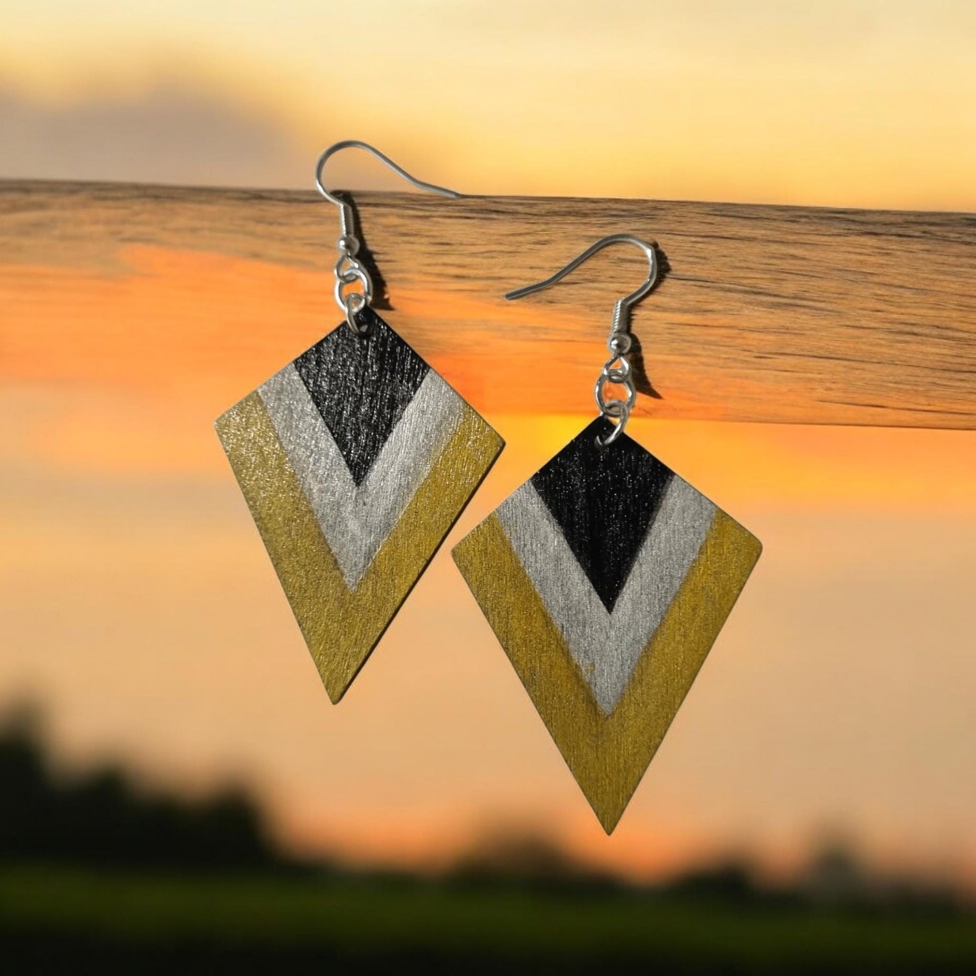 Abstract Style Dangle Earrings