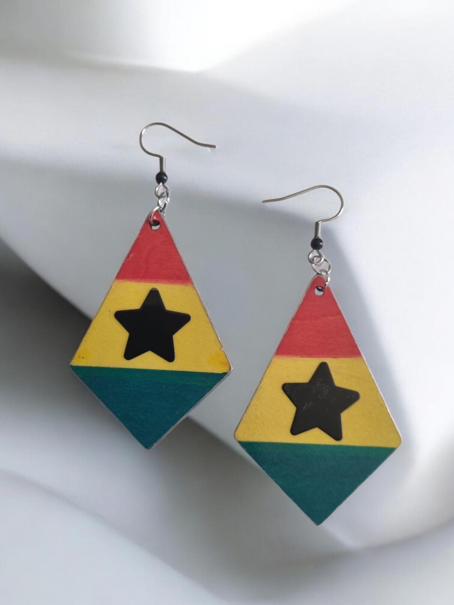 Ghanaian Style Dangle Earrings
