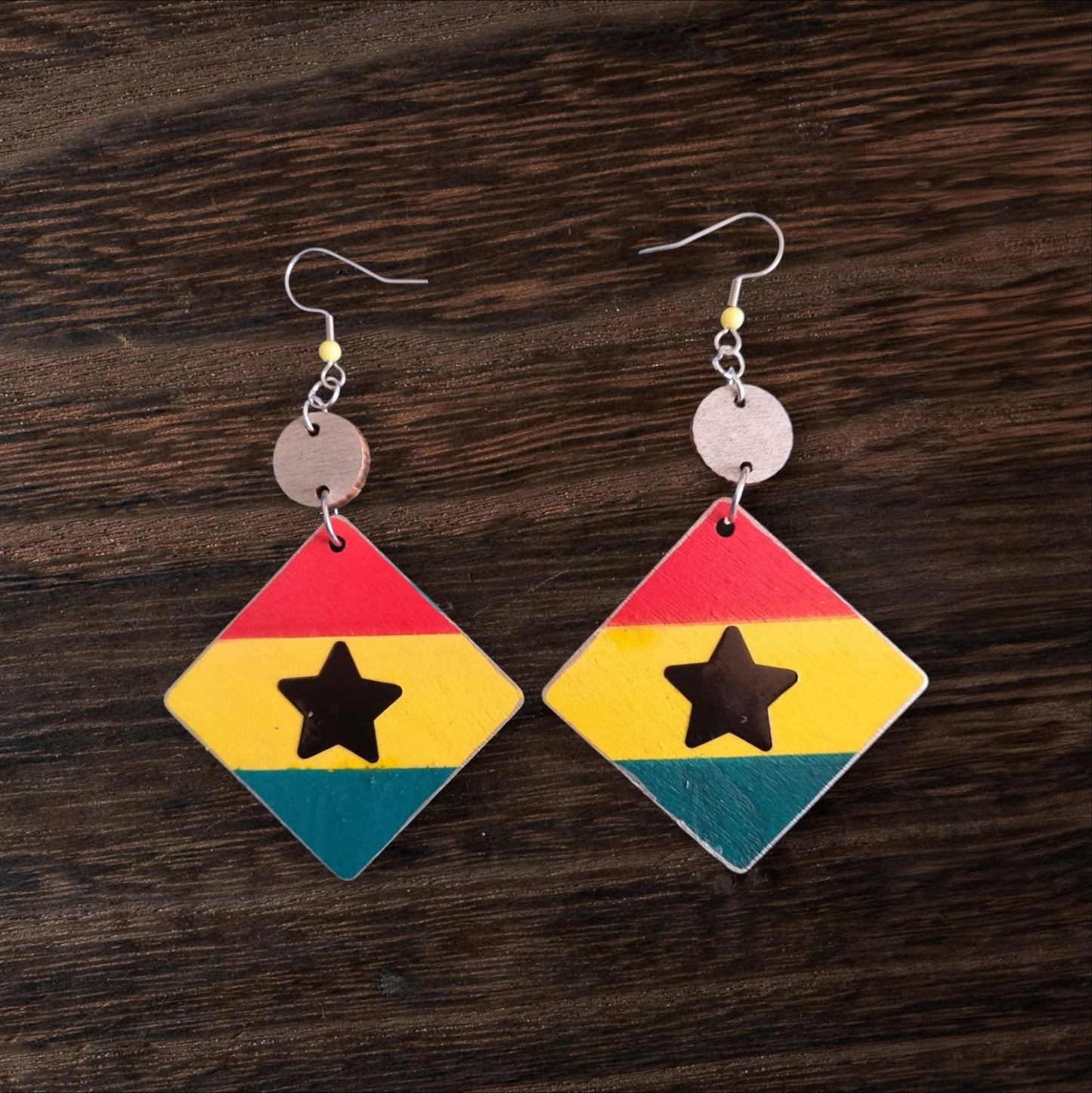 Ghanaian Style Dangle Earrings