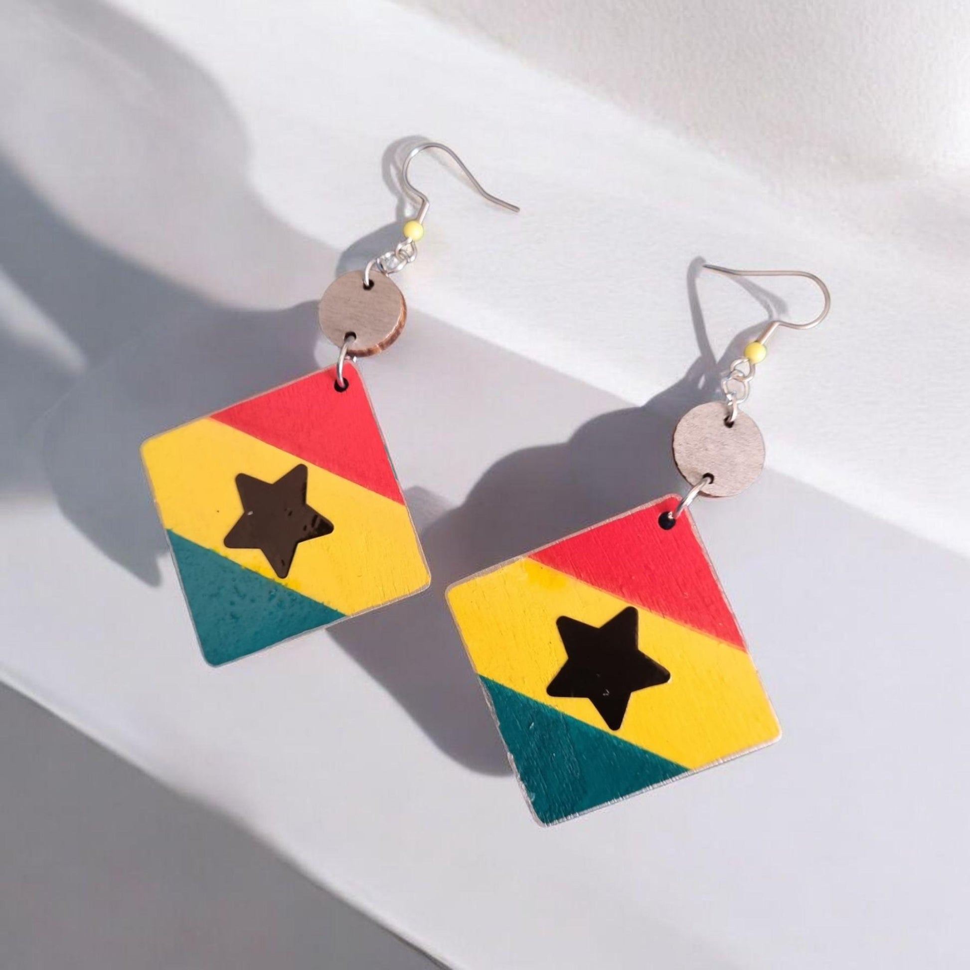 Ghanaian Style Dangle Earrings