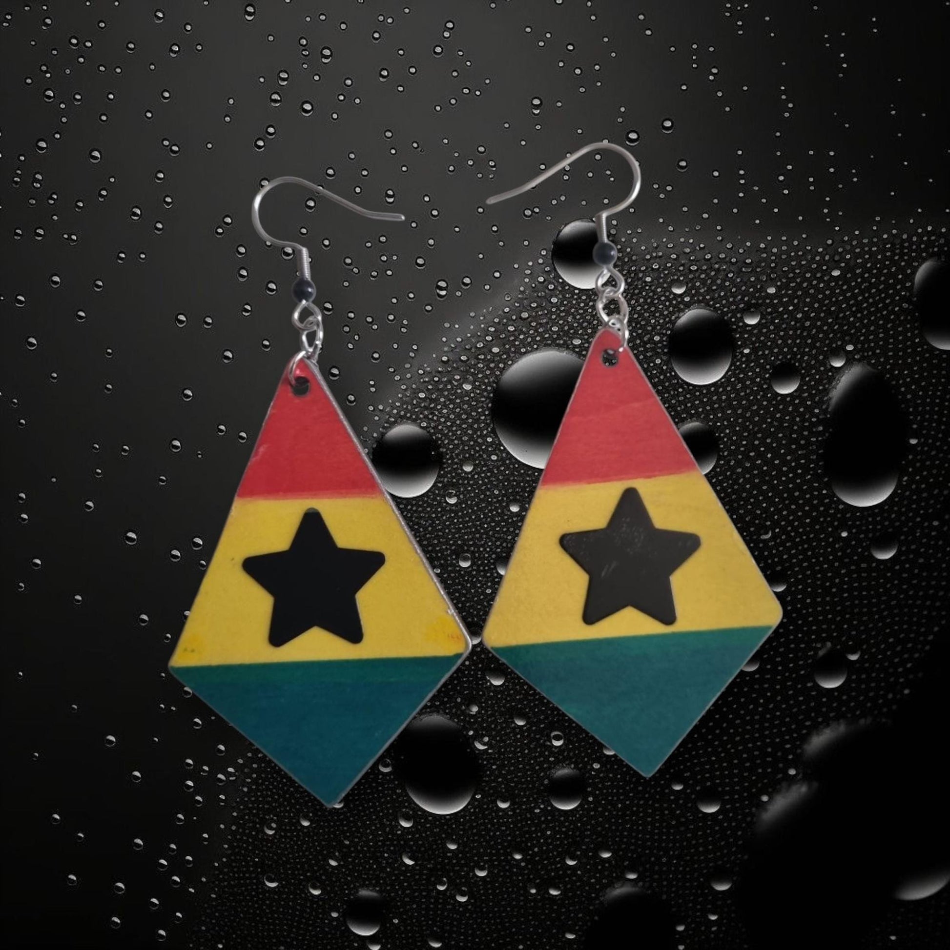 Ghanaian Style Dangle Earrings