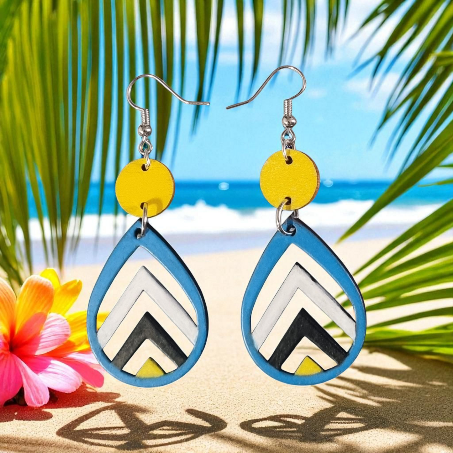 St. Lucian-Style Dangle Earrings