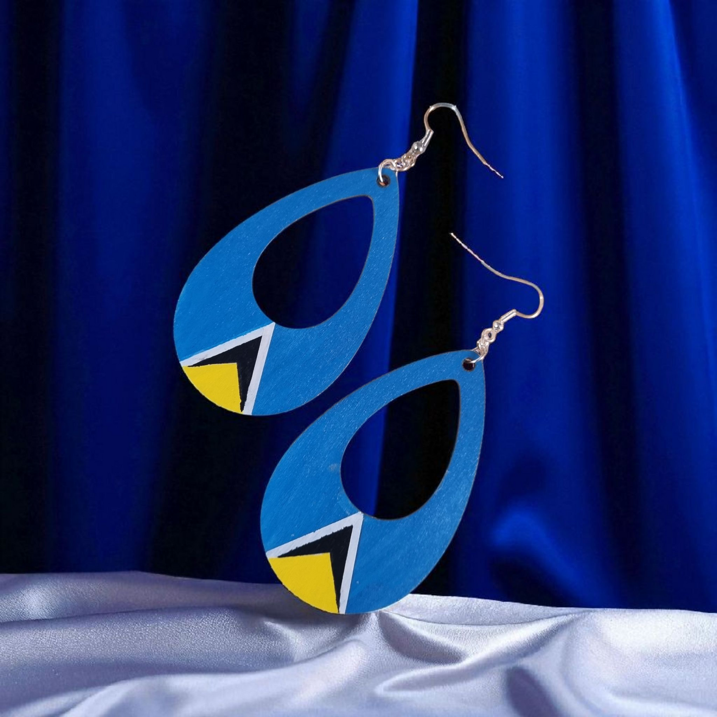 St. Lucian-Style Teardrop Earrings