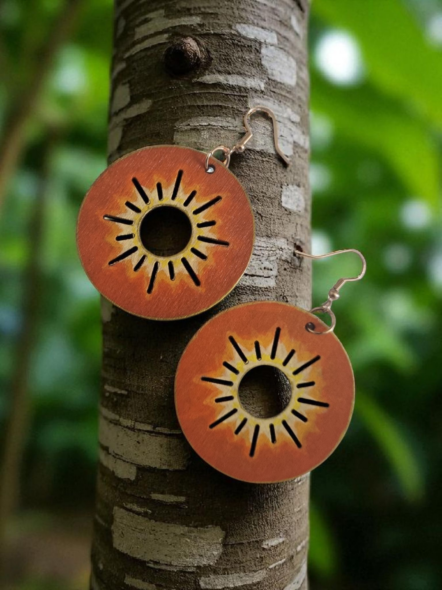 Sunburst Dangle Earring