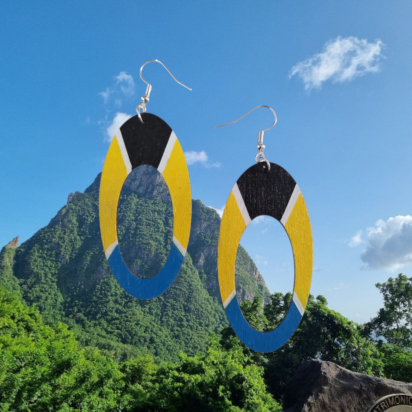 St. Lucian-Style Dangle Earrings