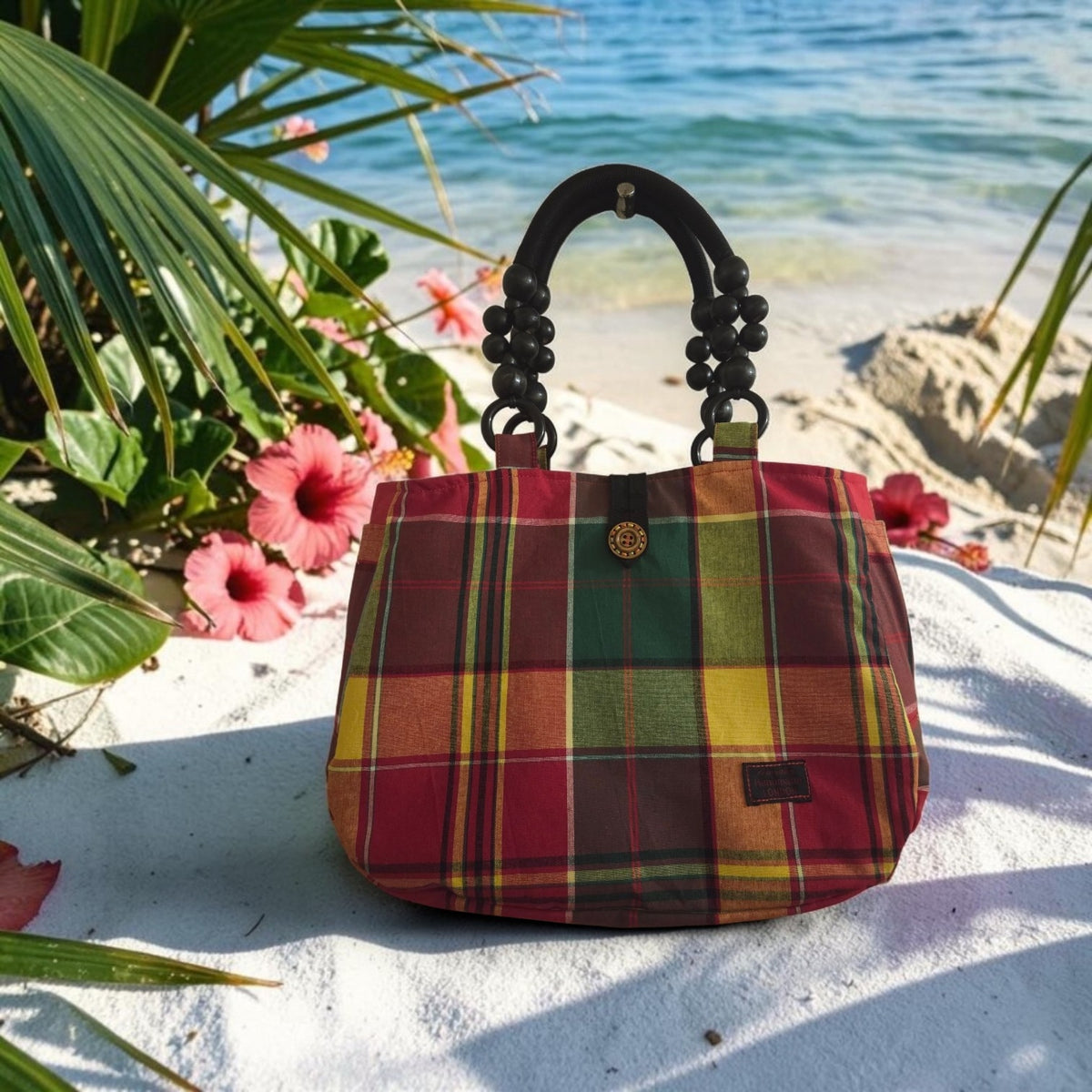 Madras Ladies Tote