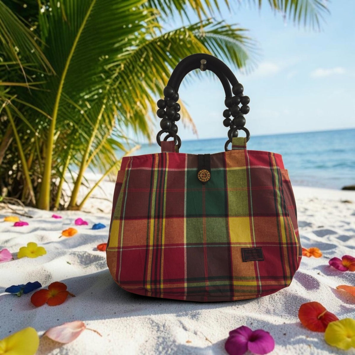 Madras Ladies Tote