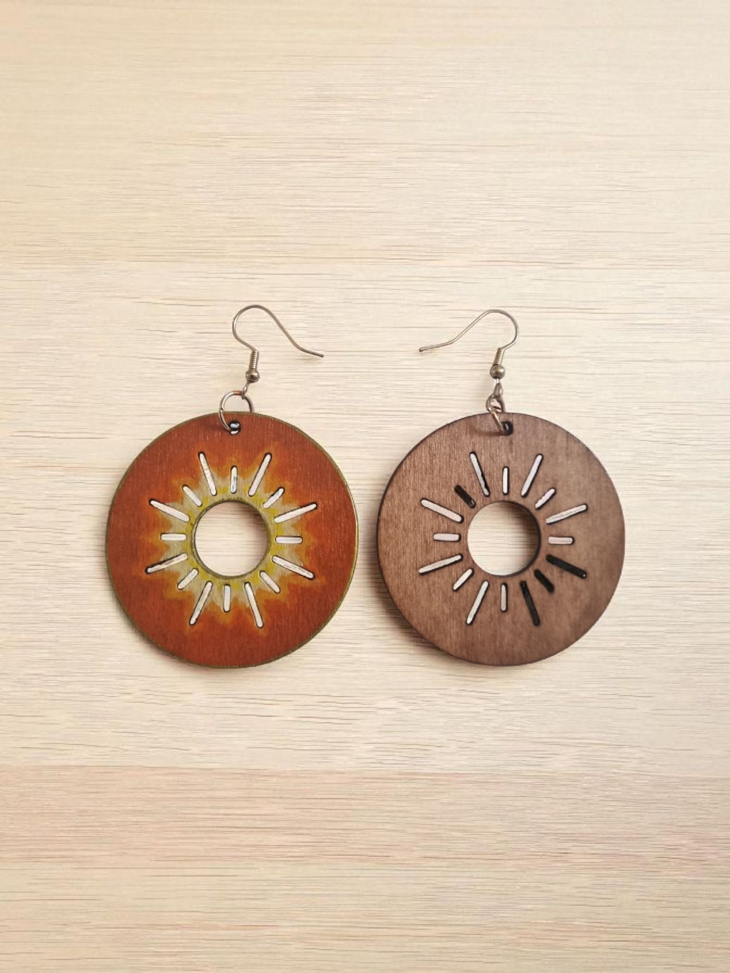 Sunburst Dangle Earring