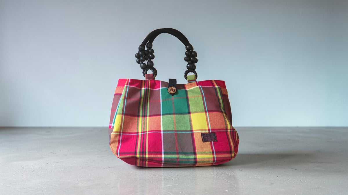Madras Ladies Tote