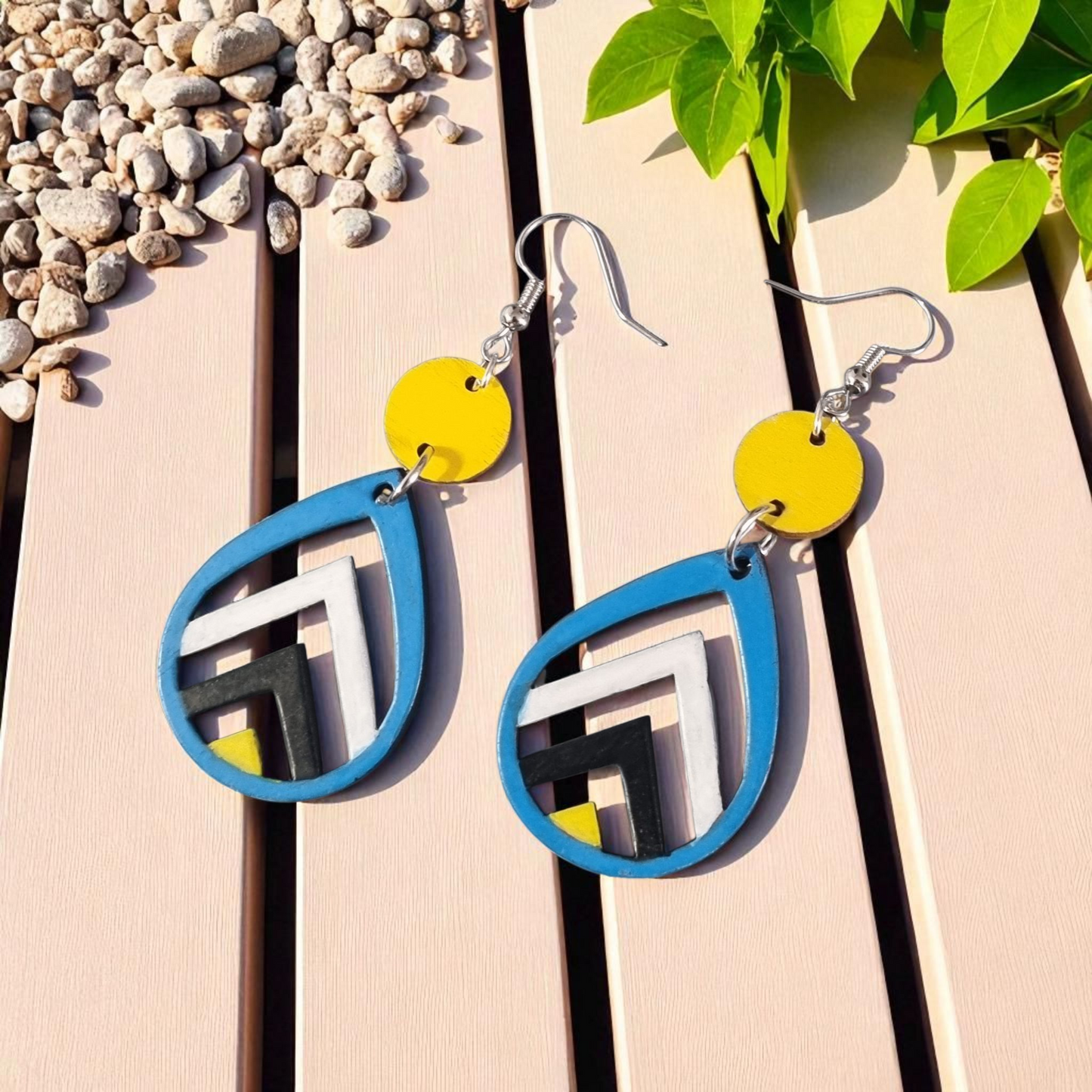 St. Lucian-Style Dangle Earrings